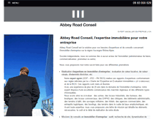 Tablet Screenshot of abbeyroadconseil.com